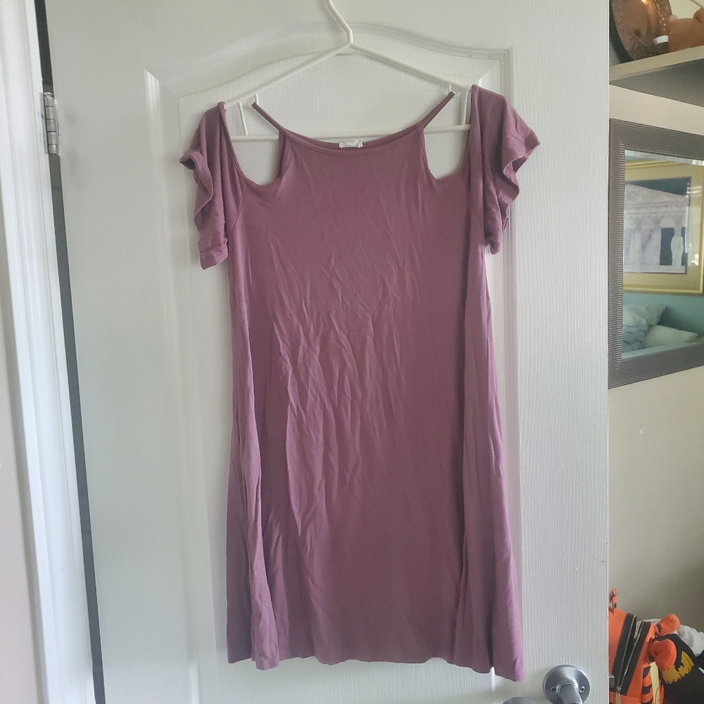 Lilac garage dress